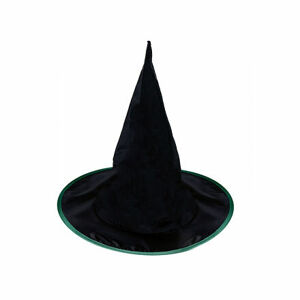 Rappa Detský klobúk čierno-zelený čarodejnice/Halloween