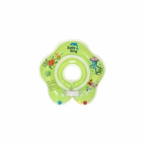 Plávací nákrčník Baby ring 0-24měs. zelená