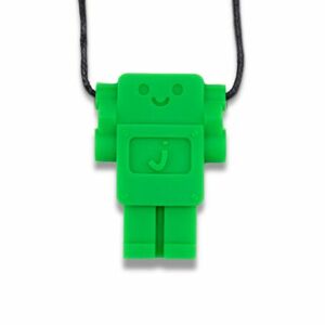 Jellystone Designs Upokojujúci prívesok Robot - zelený