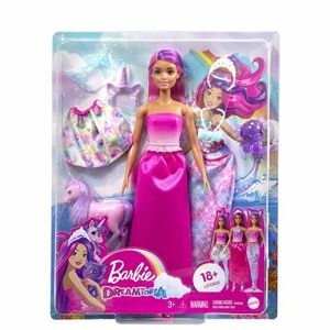 Barbie BÁBIKA S rozprávkovými oblečkami