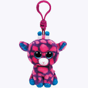TY Beanie Boos SKY HIGH - pink giraffe 8.5 Clip