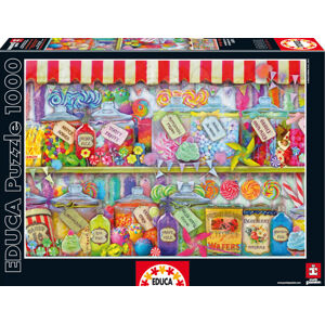 Educa Puzzle Genuine Candy Shop 1000 dielikov 16291 farebné