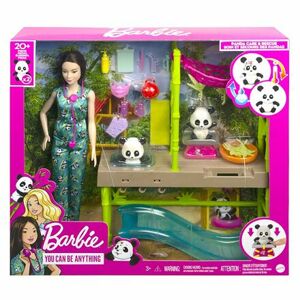 Mattel Barbie ZÁCHRANA PANDY HERNÝ SET