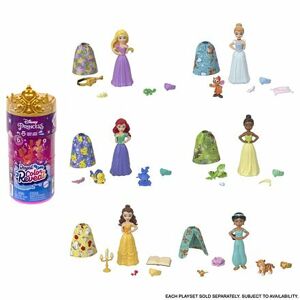 Mattel Disney Princess COLOR REVEAL KRÁĽOVSKÁ MALÁ BÁBIKA viac druhov
