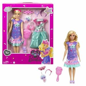 Mattel Barbie MOJA PRVÁ BARBIA BÁBIKA DEŇ A NOC - FIALOVÁ