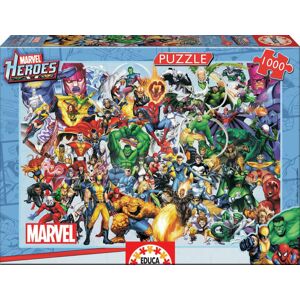Educa Puzzle Marvel Heroes 1000 dielikov 15193 farebné