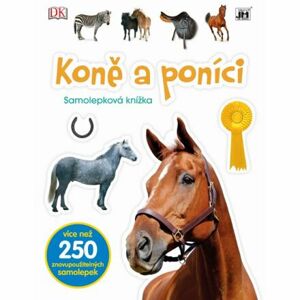 Jiri Models Samolepková knižka Kone a poníky