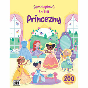 JIRI MODELS Samolepková knižka Princezné