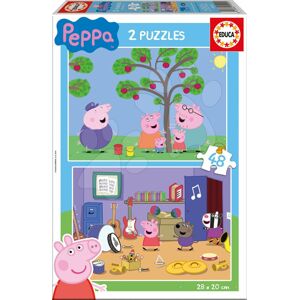 Educa puzzle pre deti Peppa Pig 2x48 dielov 15920