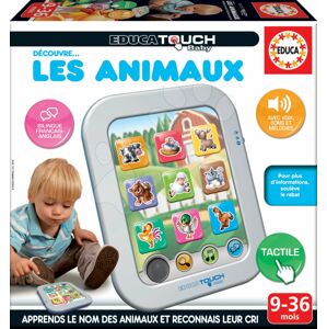 Tablet elektronický Zvieratká Lex Animaux Educa pre deti od 9-36 mesiacov francúzsky