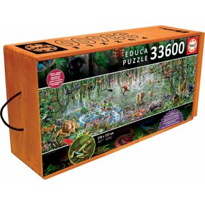 Educa Puzzle Genuine Wildlife 33 600 dielov 16066 farebné