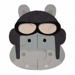 BJ Penové puzzle B-Animal Tiger/Hippo/Frog