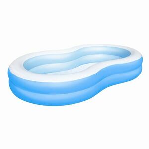 Bestway Nafukovací bazén lagúna modrý - 262x157x46 cm
