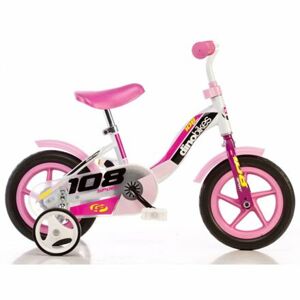 DINO Bikes - detský bicykel10" - ružový 2017