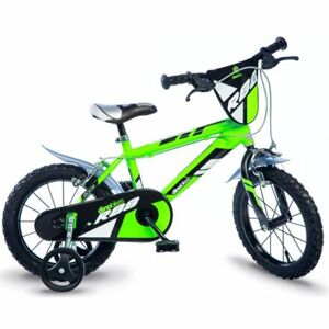 DINO Bikes - detský bicykel 16" - zelený 2017