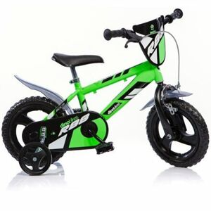 DINO Bikes - detský bicykel 12" - zelený 2017