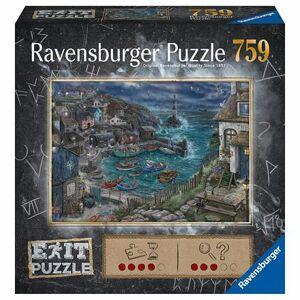 Ravensburger Exit Puzzle: Maják pri prístave 759 dielikov