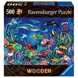 Ravensburger Drevené puzzle Podmorský svet 500 dielikov