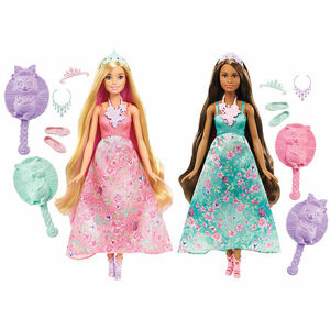 Mattel Barbie KÚZELNÉ FAREBNÉ VLASY, 2 druhy