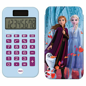 Lexibook Vrecková kalkulačka Disney Frozen s ochranným krytom
