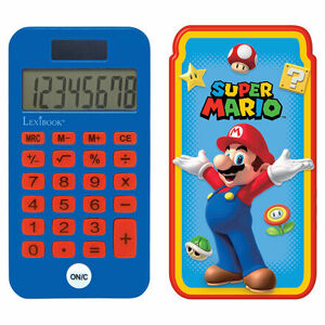 Lexibook Vrecková kalkulačka Mario s ochranným krytom