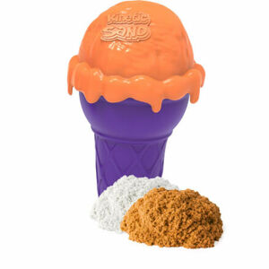 Kinetic Sand Voňavé zmrzlinové kornúty oranžové AKCIA 2+1