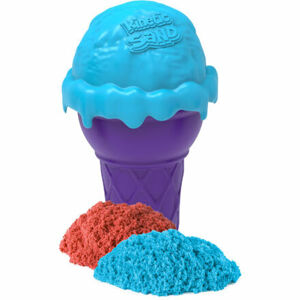 Kinetic Sand Voňavé zmrzlinové kornúty modré AKCIA 2+1