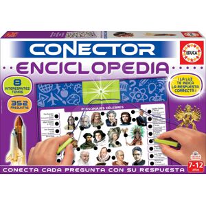 Spoločenská hra Conector Enciclopedia Educa španielsky 352 otázok od 7-12 rokov