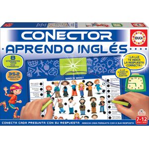 Spoločenská hra Conector Učíme sa anglicky Educa španielsky 352 otázok od 7-12 rokov
