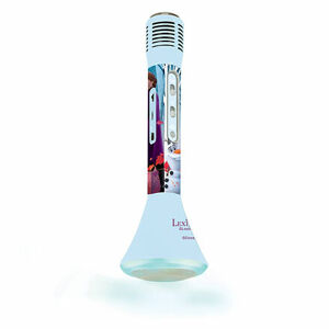 Lexibook Bezdrôtový karaoke mikrofón Disney Frozen so vstavaným reproduktorom a svetelnými efektmi