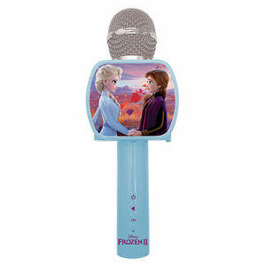 Lexibook Bezdrôtový karaoke mikrofón Disney Frozen so vstavaným reproduktorom a meničom hlasu