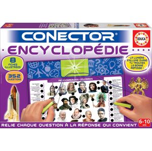Spoločenská hra Conector Educa Encyclopedie francúzsky 352 otázok od 6 rokov