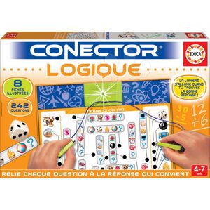 Spoločenská hra Conector Educa Logické myslenie francúzsky 242 otázok od 4 rokov