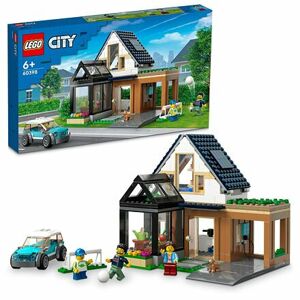 LEGO City 60398 Rodinný dom a elektromobil