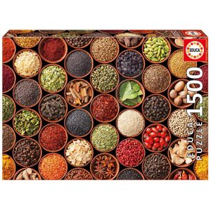 Educa puzzle Herbs and spices 1500 dielov a fix lepidlo 17666