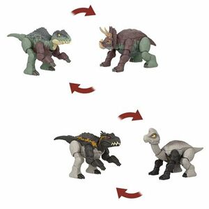 Mattel Jurassic world DINOSAURUS S TRANSFORMÁCIOU DVOJITÉ NEBEZPEČENSTVO, viac druhov