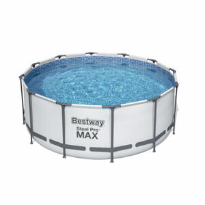 Bestway Nadzemný bazén okrúhly Steel Pro MAX, priemer 3,66 m, výška 1,22 m