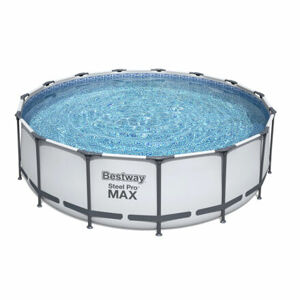 Bestway Nadzemný bazén okrúhly Steel Pro MAX, priemer 4,57 m, výška 1,22 m