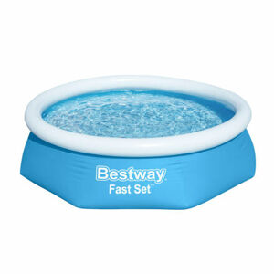 Bestway Nafukovací bazén Fast Set, kartušová filtrácia, 2,44 x 61 cm