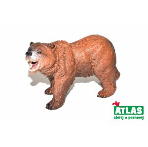 C - Figúrka Medveď Grizly 11cm, Atlas, W101845