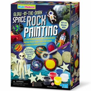 Mac Toys Maľovanie na kamene vesmír, v tme svieti