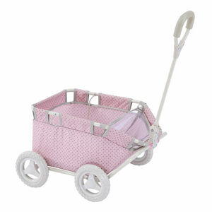 Teamson Olivia's Little World - Vozík pre bábiky - bodkovaný