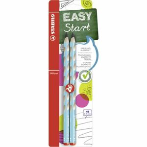 Ceruzka Stabilo EasyGraph pre pravákov blister 2ks modrá