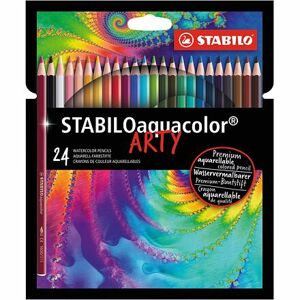 Stabilo Pastelky akvarelové aquacolor ARTY 24 farieb