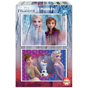 Puzzle Frozen 2 Disney Educa 2x20 dielov od 4 rokov