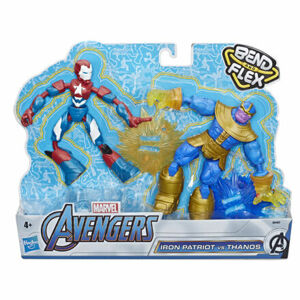 Hasbro Avengers figúrka Bend and Flex duopack