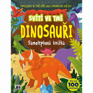 Jiri Models Svieti v tme - Dinosaury - Samolepková knižka