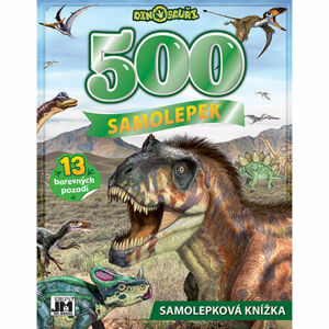 Jiri Models Samolepková knižka 500/ Dinosaury