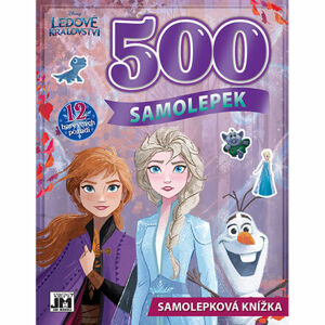 Jiri Models Samolepková knižka 500 samolepiek Ľadové kráľovstvo