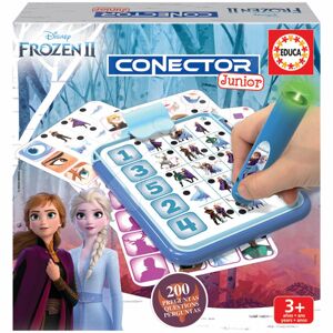 Detská spoločenská hra Disney Frozen 2 Disney Conector junior 40 kariet a 200 otázok a inteligentné pero